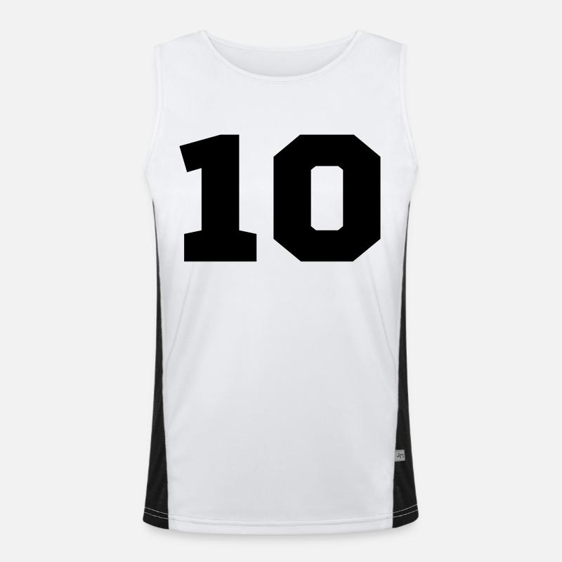 10 Funktionelles Kontrast-Tank Top für Männer 