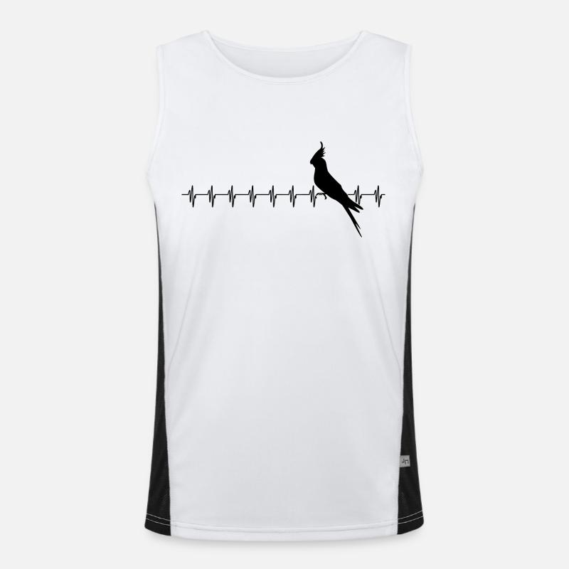 calopsitte Débardeur respirant contrasté Homme 