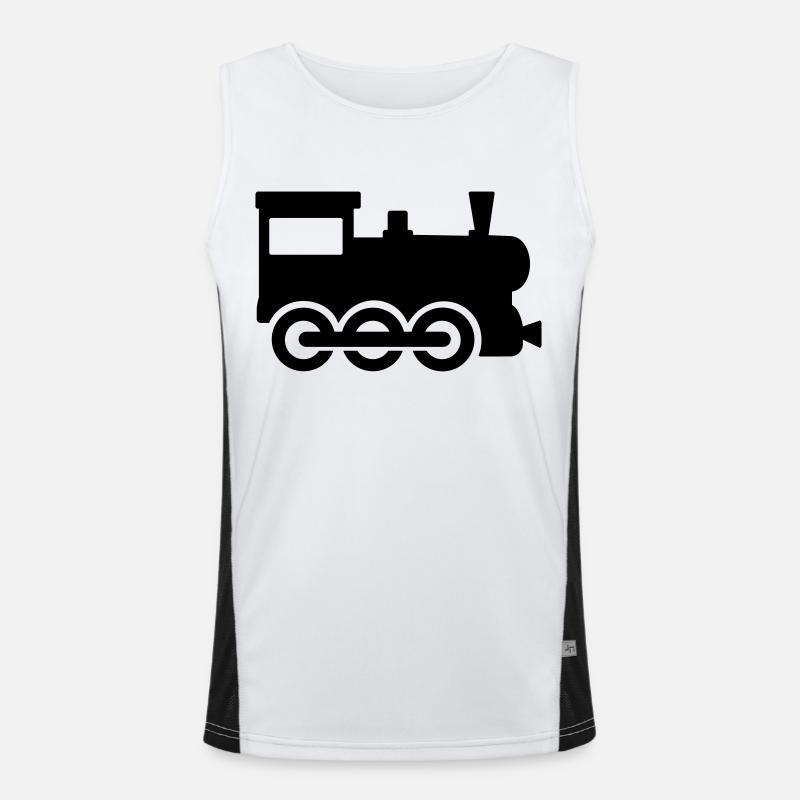 Zug Funktionelles Kontrast-Tank Top für Männer 