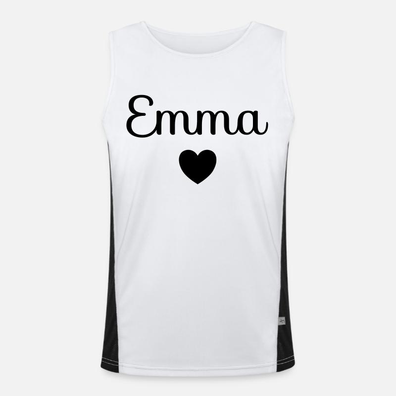 Emma Men's Functional Contrast Tank Top 