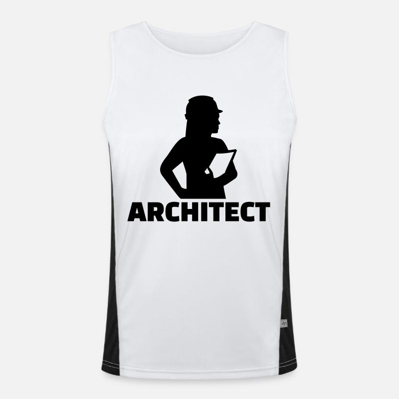 Architect Men's Functional Contrast Tank Top 