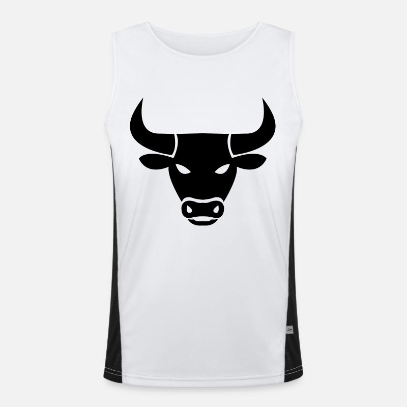 stier_001 Men's Functional Contrast Tank Top 