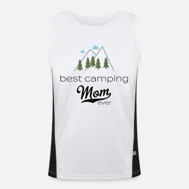 Camper Funktionelles Kontrast-Tank Top für Männer 