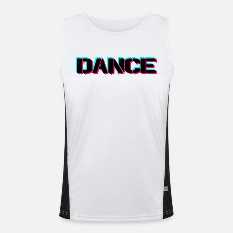 Dance Funktionelles Kontrast-Tank Top für Männer 