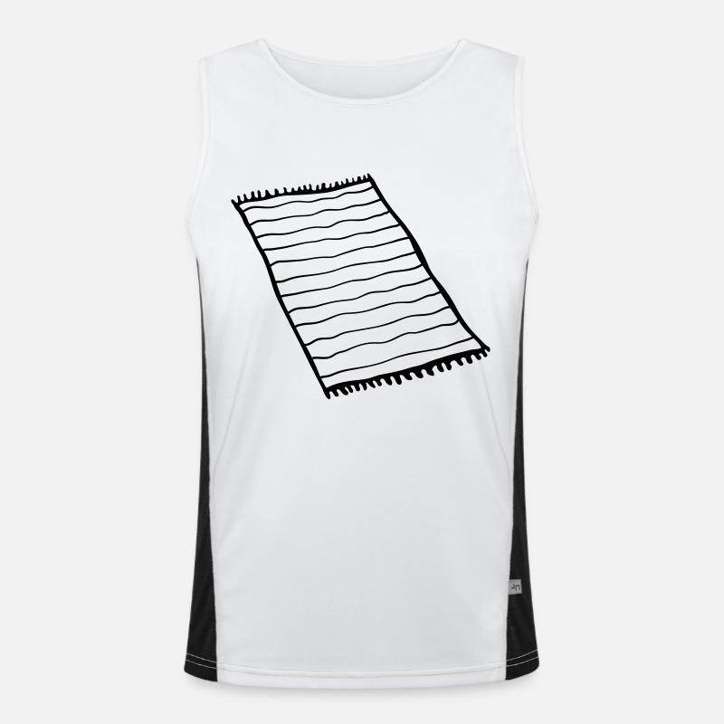 Tapis Cool Design Débardeur respirant contrasté Homme 