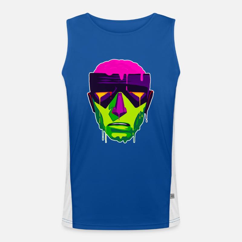 A Beautiful Revenant Superhero Design Men's Functional Contrast Tank Top 