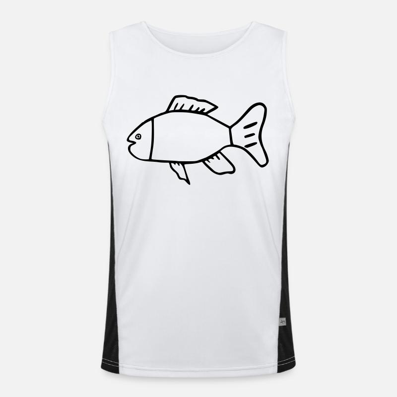 Poisson Débardeur respirant contrasté Homme 