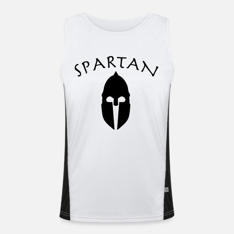 Spartanisch Funktionelles Kontrast-Tank Top für Männer 