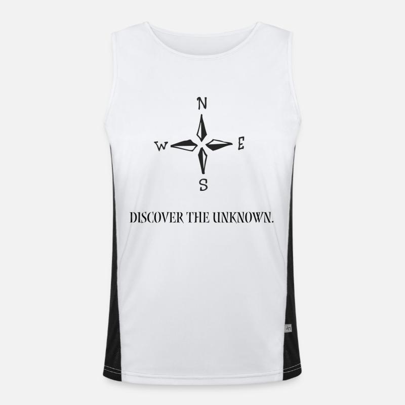 Discover the unknown. Men's Functional Contrast Tank Top 