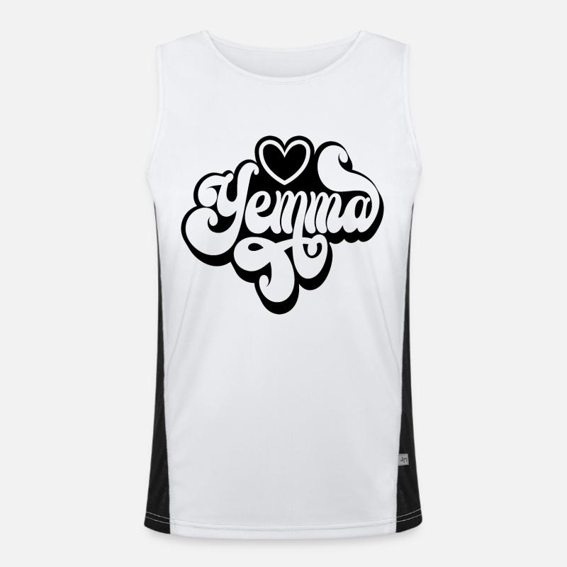 Yemma Men's Functional Contrast Tank Top 