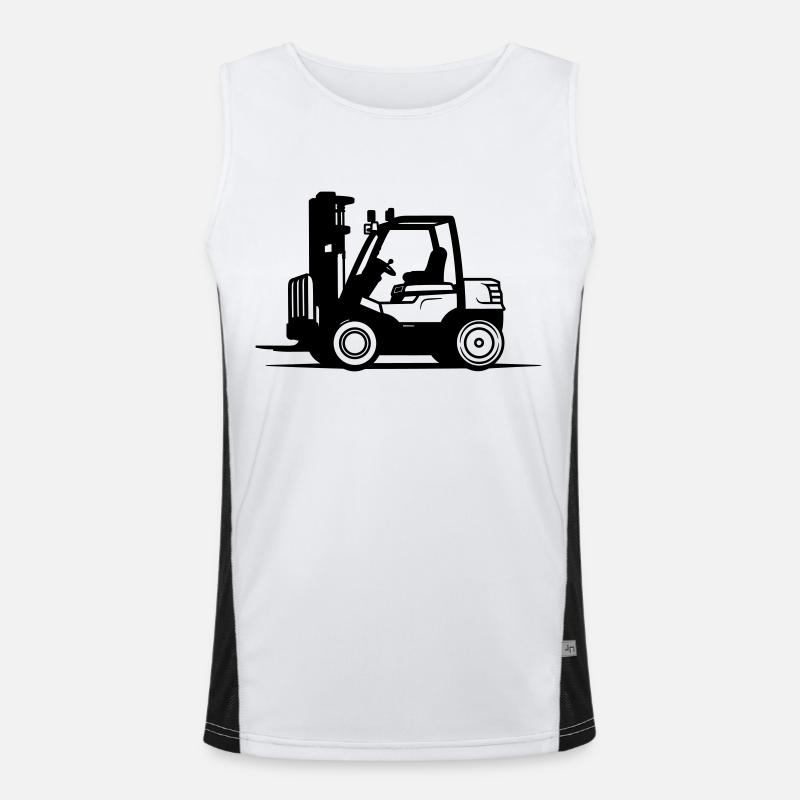forklift Men's Functional Contrast Tank Top 