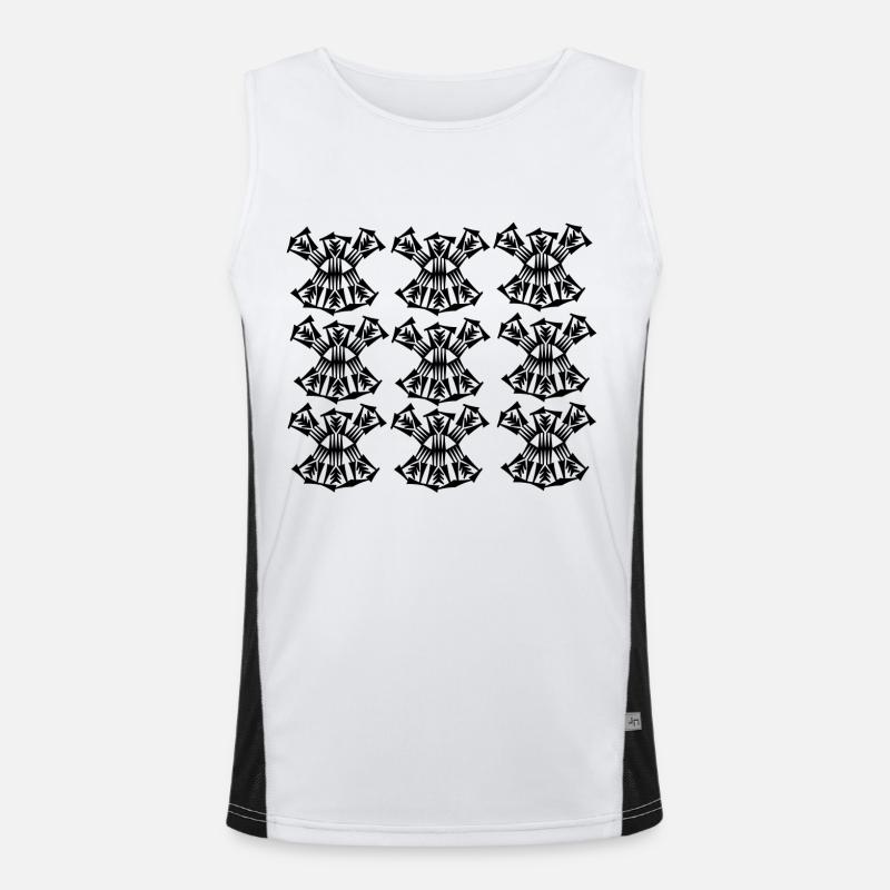 Neue Mode Funktionelles Kontrast-Tank Top für Männer 