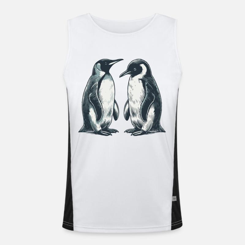 Pingouins Débardeur respirant contrasté Homme 