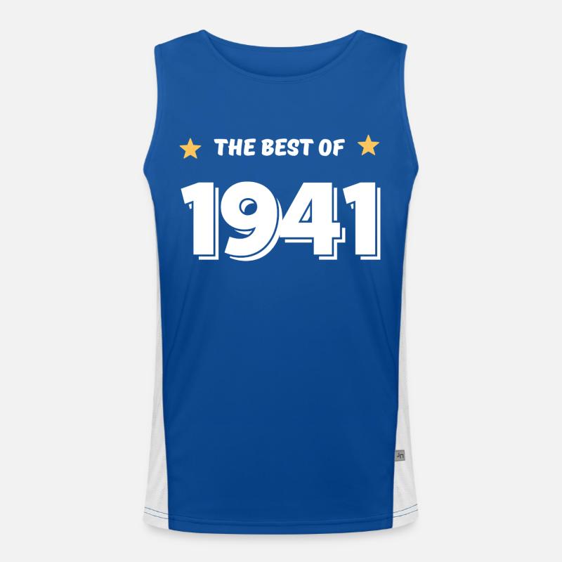 Das Beste von 1941 Funktionelles Kontrast-Tank Top für Männer 