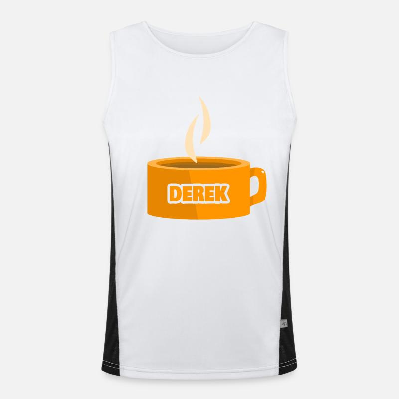 Derek comme une tasse de thé Débardeur respirant contrasté Homme 