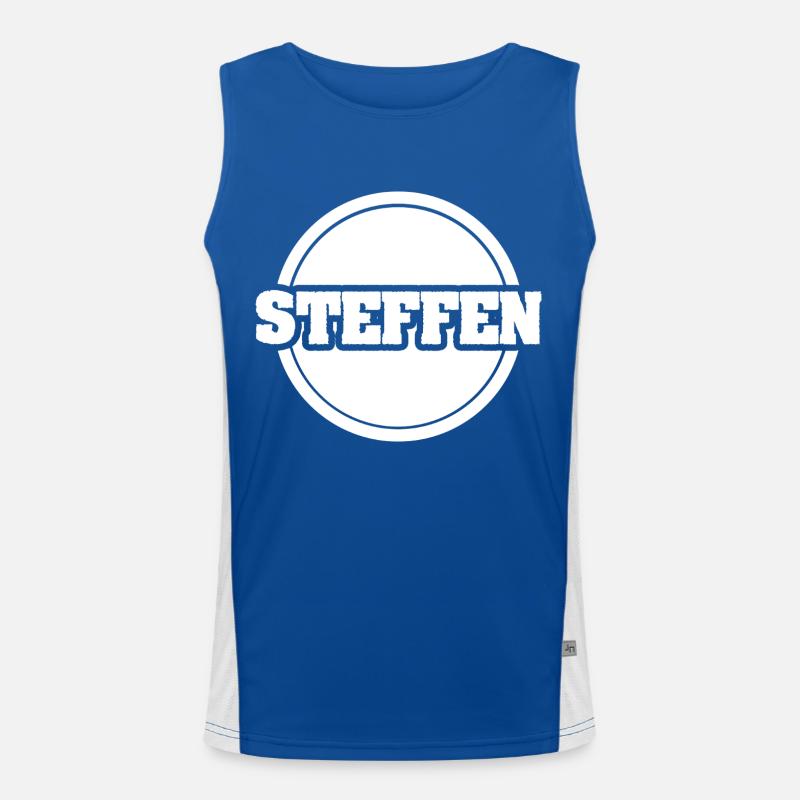 Steffen Funktionelles Kontrast-Tank Top für Männer 
