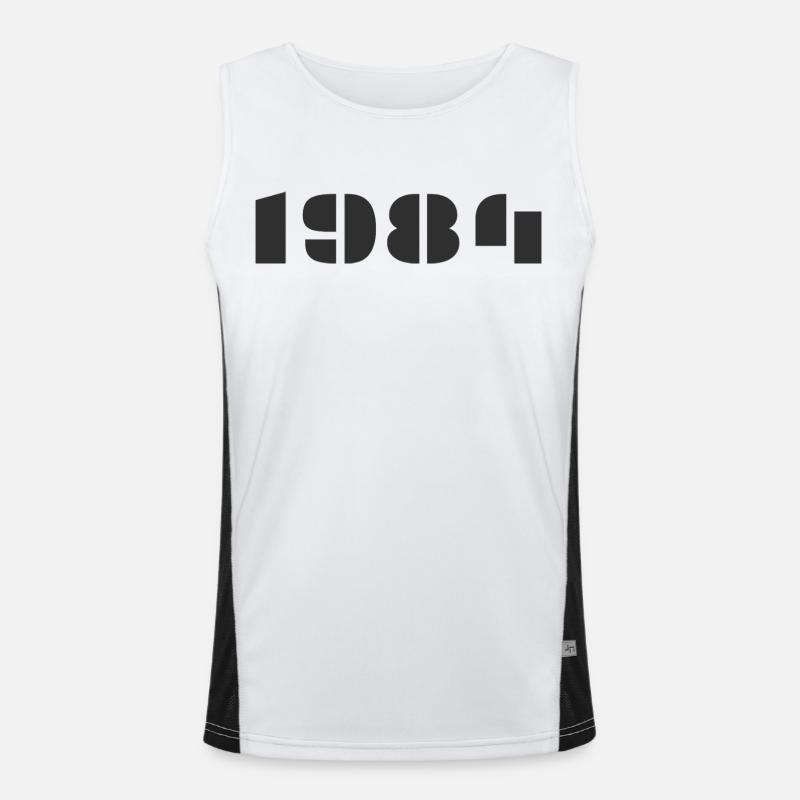 1984 Men's Functional Contrast Tank Top 