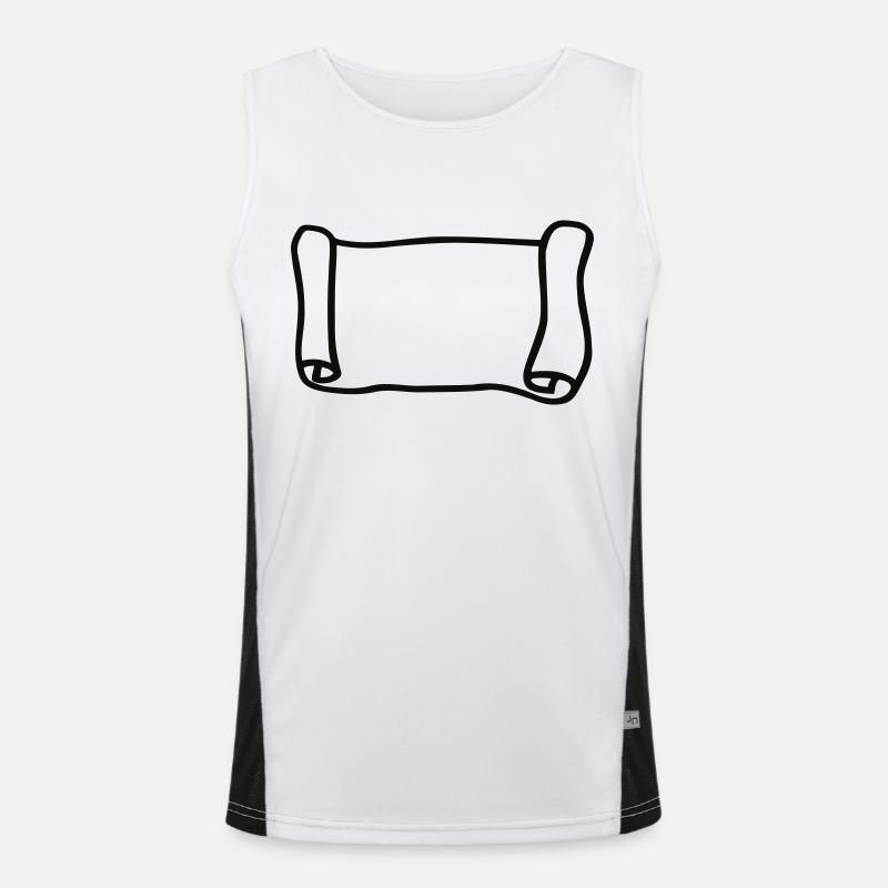 Scroll Men's Functional Contrast Tank Top 