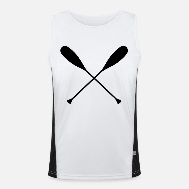 Paddel Funktionelles Kontrast-Tank Top für Männer 