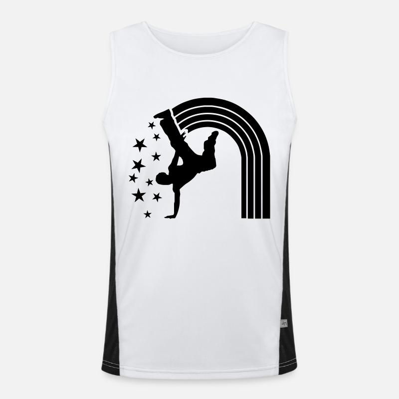 dancer Men's Functional Contrast Tank Top 