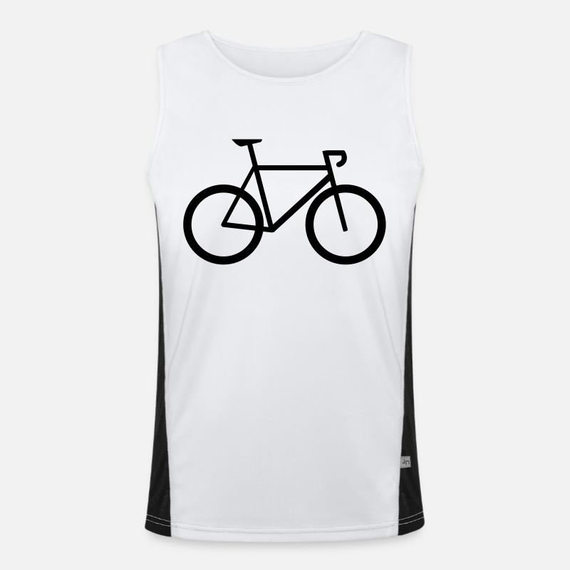 velo de course Débardeur respirant contrasté Homme 