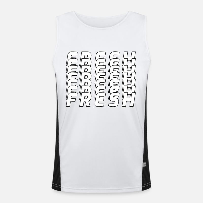 Fresh Men's Functional Contrast Tank Top 