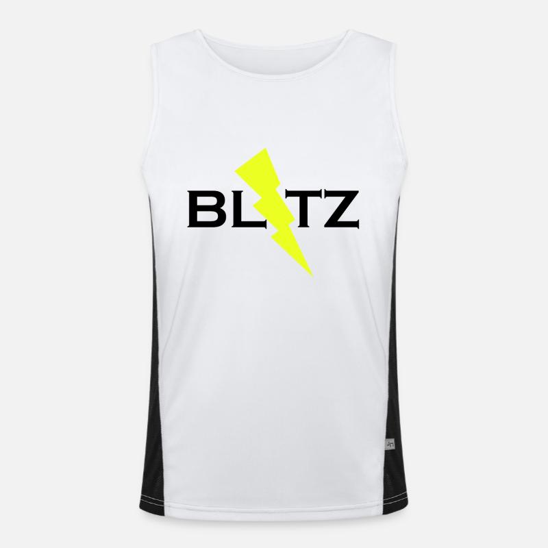 BLITZ Funktionelles Kontrast-Tank Top für Männer 