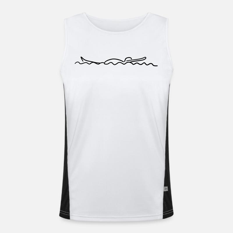 Remonter à la surface Débardeur respirant contrasté Homme 