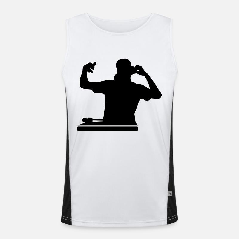 DJ Débardeur respirant contrasté Homme 