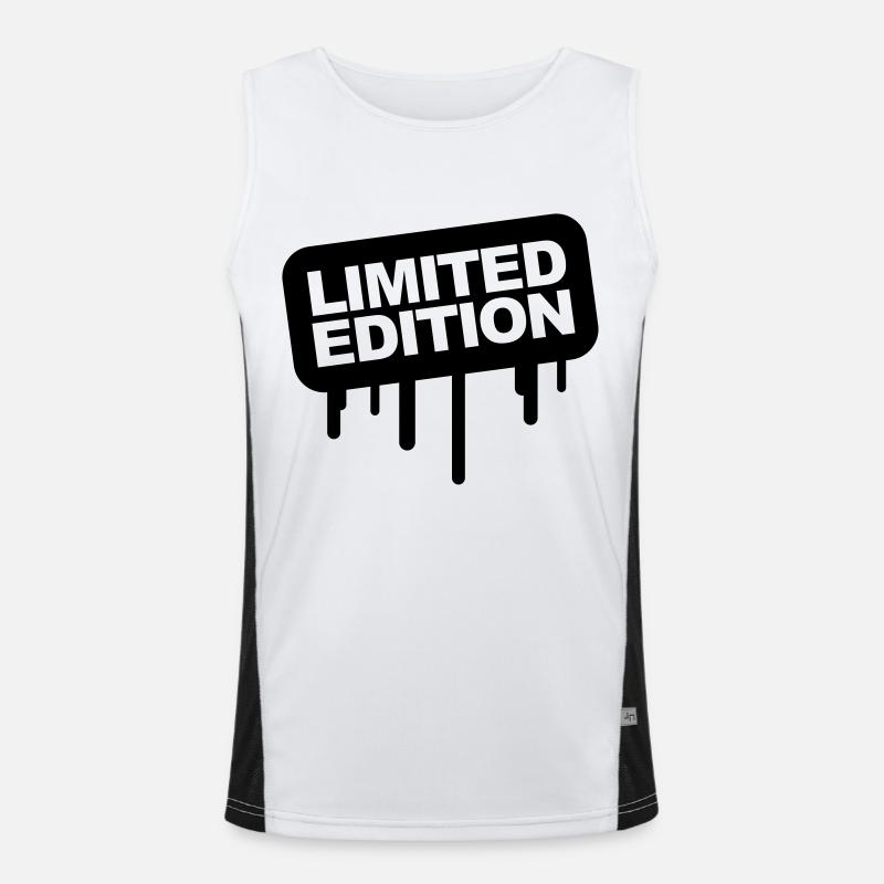 Limited Edition Graffiti Débardeur respirant contrasté Homme 