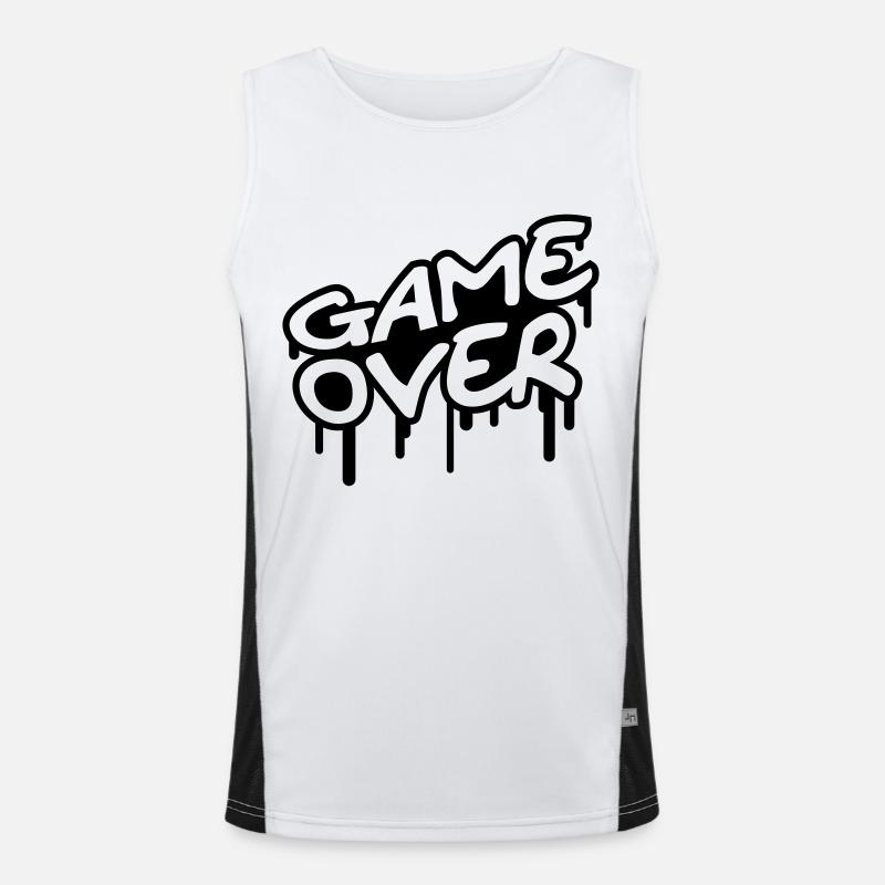 Game Over Débardeur respirant contrasté Homme 