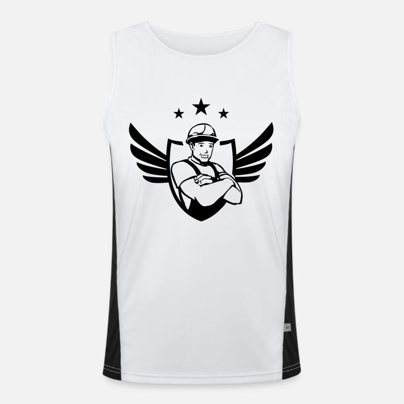 Craftsman Men's Functional Contrast Tank Top 