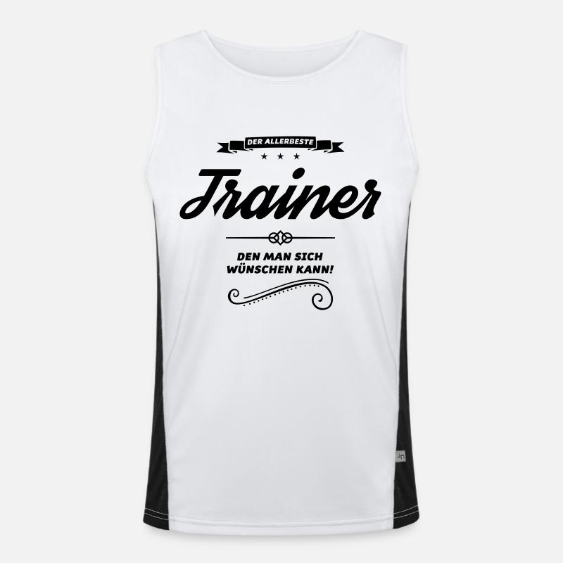 trainer allerbeste Funktionelles Kontrast-Tank Top für Männer 