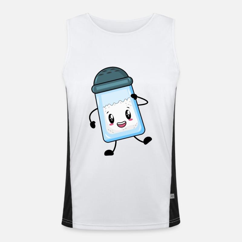 sel Débardeur respirant contrasté Homme 