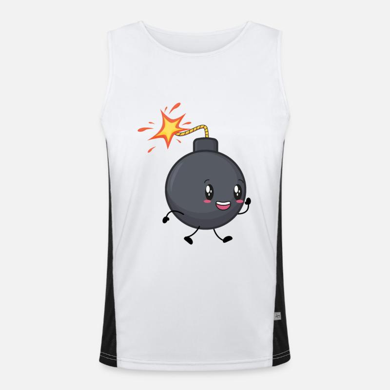 Bomb Men's Functional Contrast Tank Top 