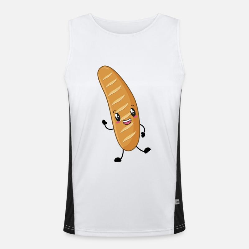 Baguette Men's Functional Contrast Tank Top 