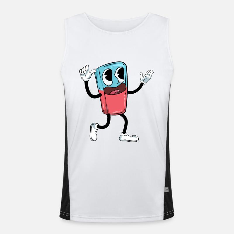 Eraser School Men's Functional Contrast Tank Top 