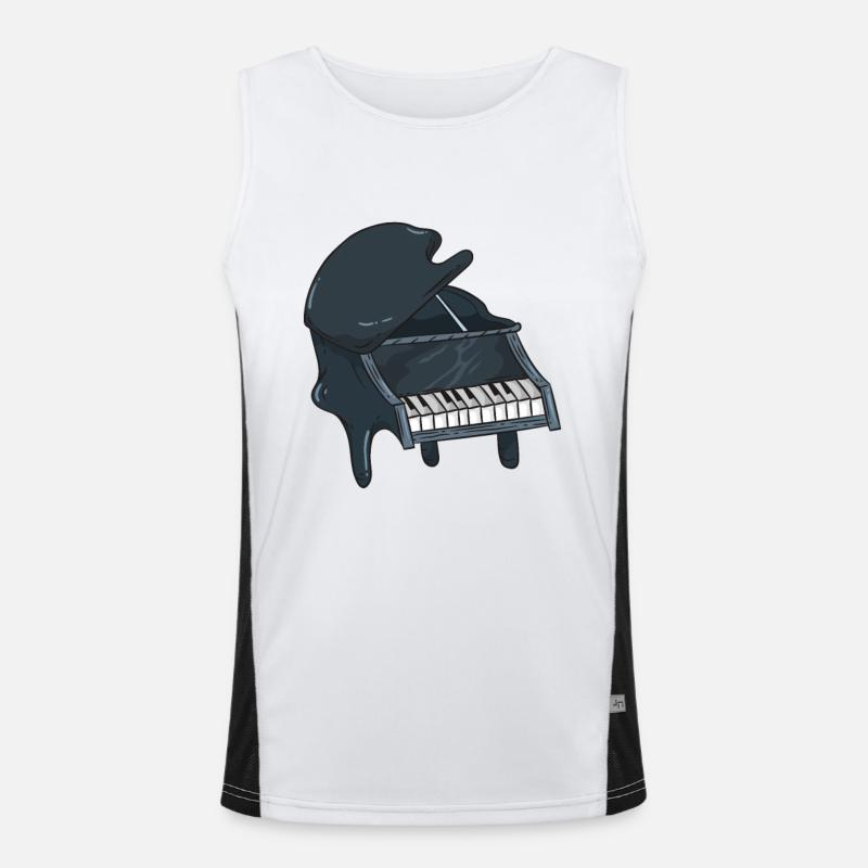 Piano Débardeur respirant contrasté Homme 