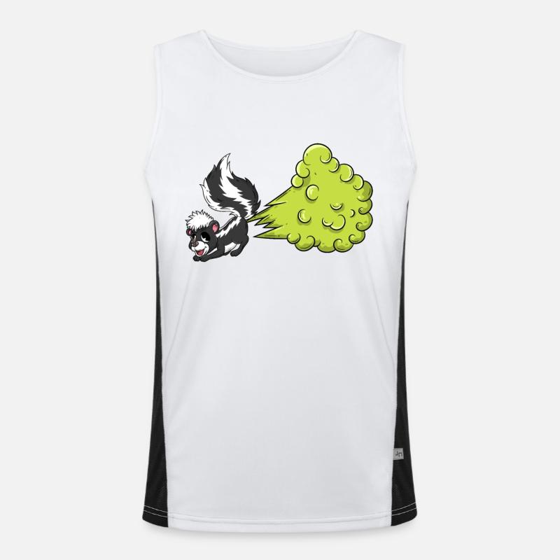 Skunk Pups Men's Functional Contrast Tank Top 