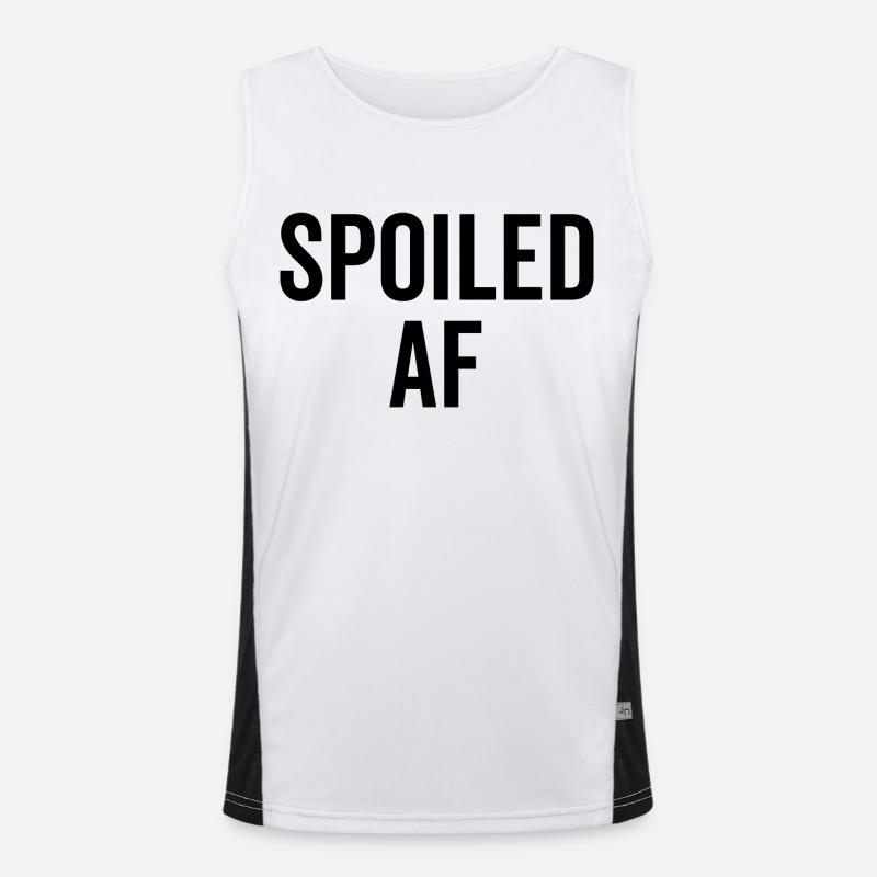 AF gâté Débardeur respirant contrasté Homme 