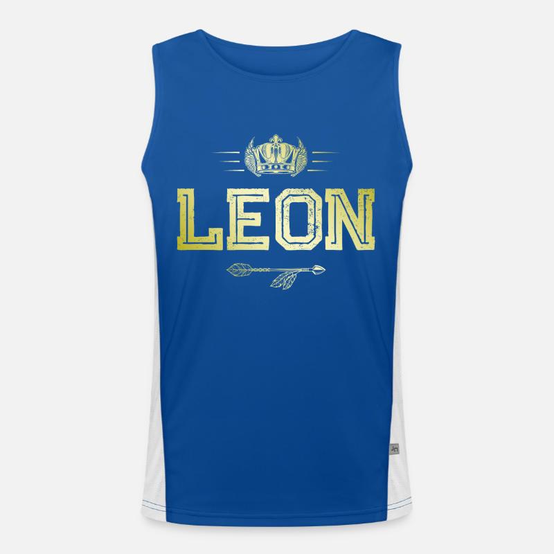 Leon Men's Functional Contrast Tank Top 