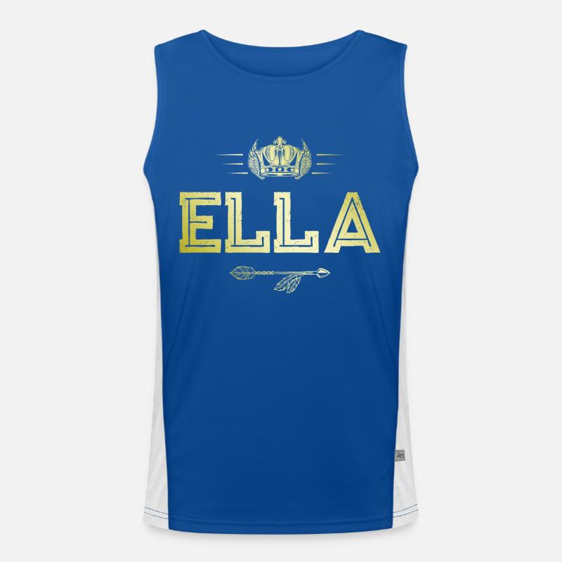Ella Men's Functional Contrast Tank Top 