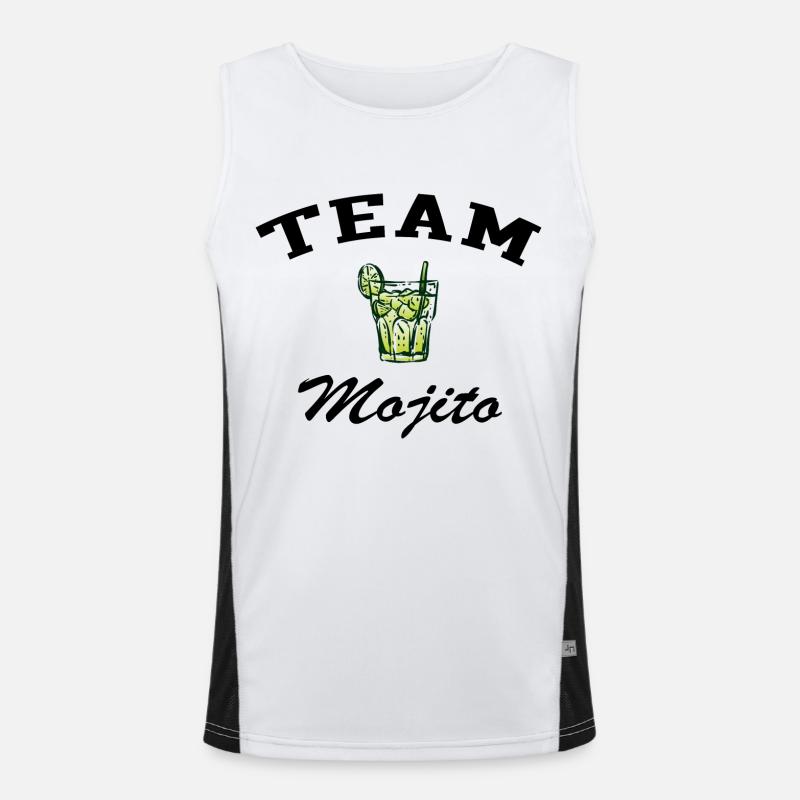 Team mojito Débardeur respirant contrasté Homme 