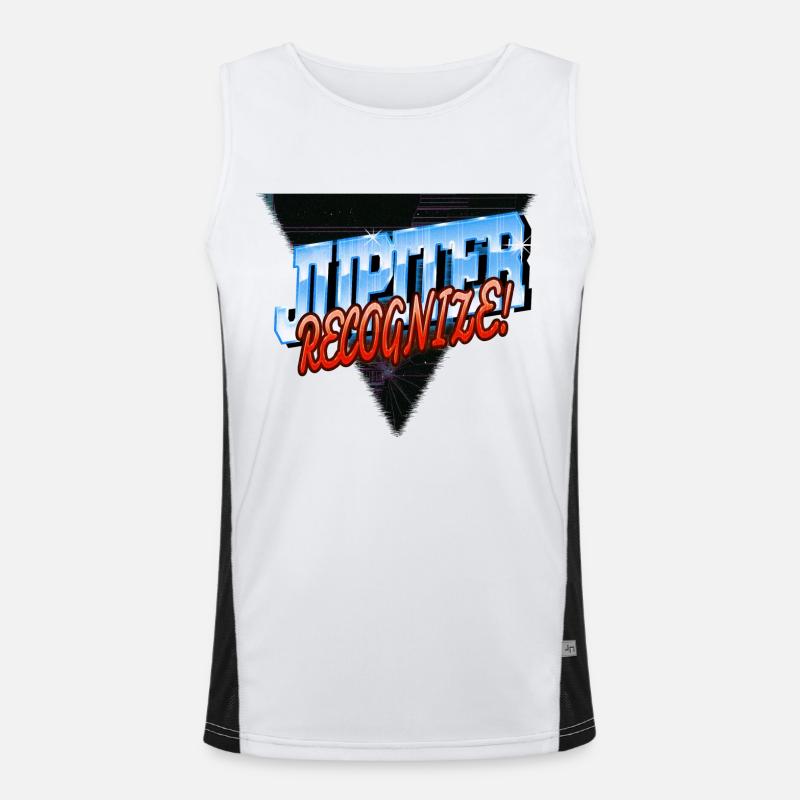 quote astronomy funny weightless present idea Funktionelles Kontrast-Tank Top für Männer 