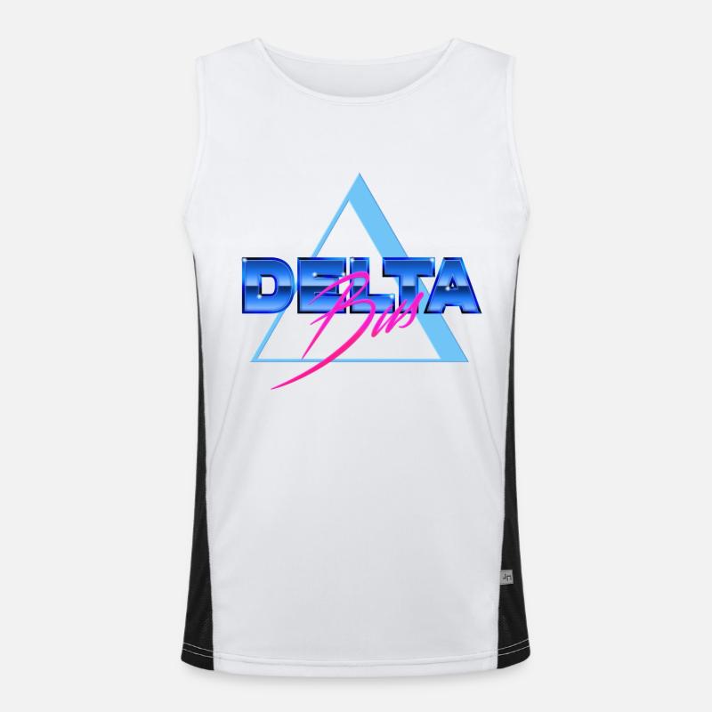 DeltaBus Funktionelles Kontrast-Tank Top für Männer 