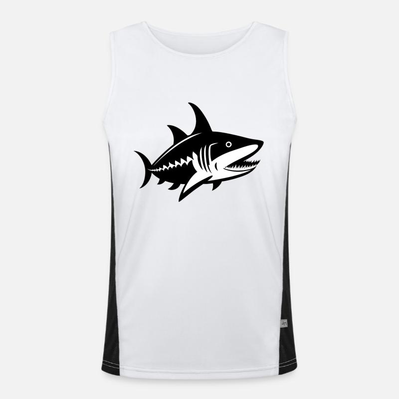 Requin Débardeur respirant contrasté Homme 