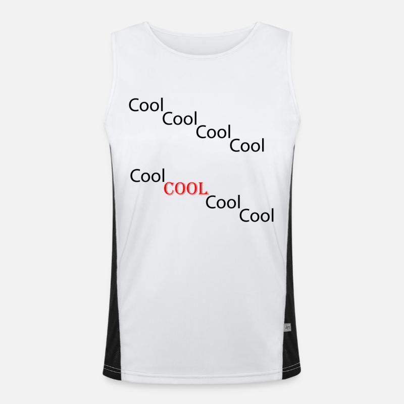 Cool n ° 1 Débardeur respirant contrasté Homme 