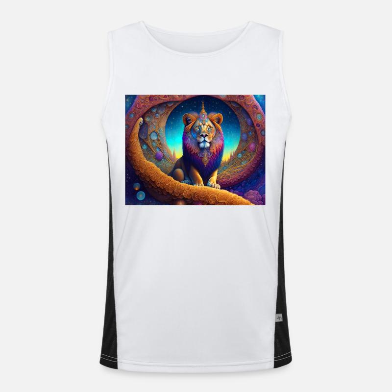 Lion Débardeur respirant contrasté Homme 