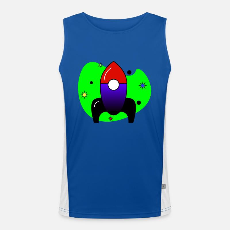 Bateau Débardeur respirant contrasté Homme 