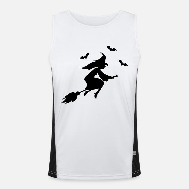 witch Men's Functional Contrast Tank Top 